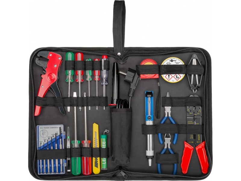 Torba z zestawem narzędzi do lutowania Fixpoint