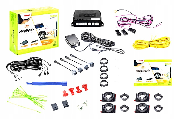 Valeo Sada Senzorov Parkovania Predná Časť 4 Ks Zvukový Signál