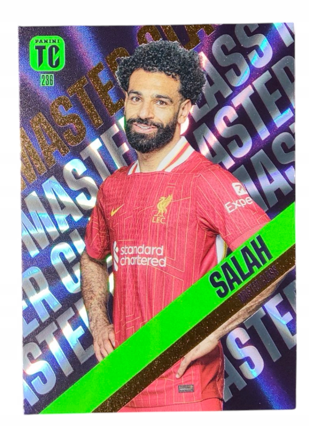 PANINI TOP CLASS 2025 MASTER CLASS 236 MOHAMED SALAH LIVERPOOL