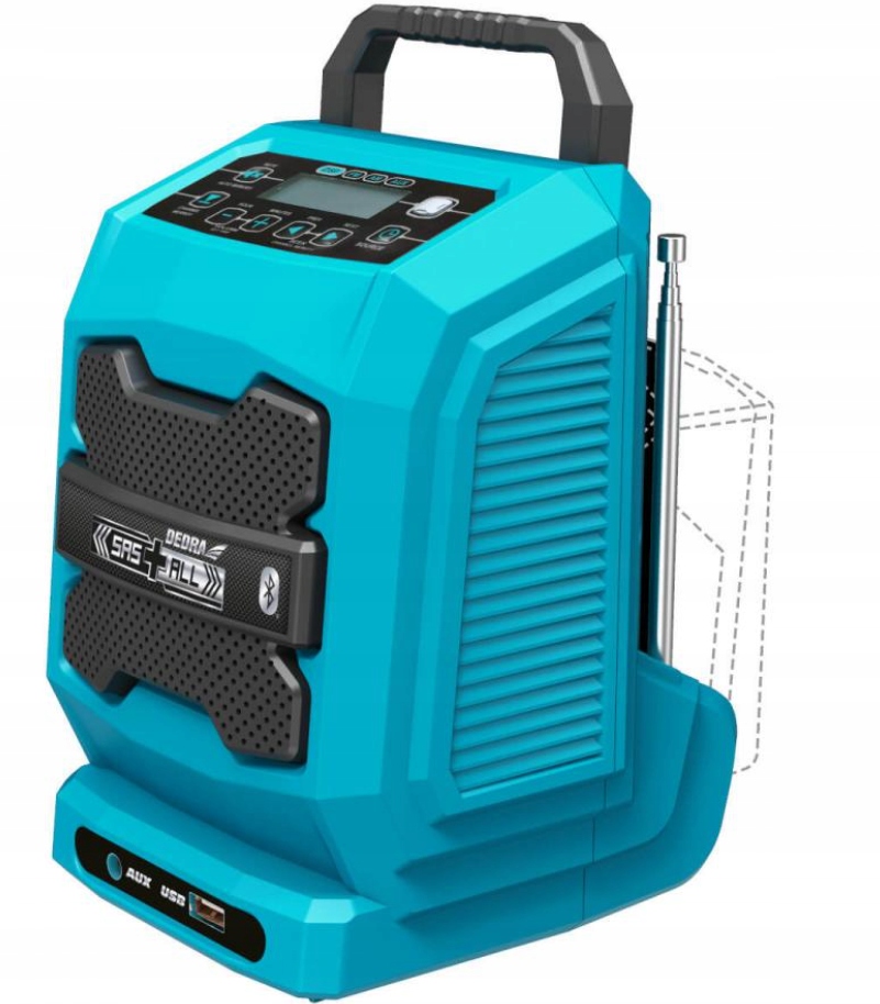 DEDRA DED7005 RADIO AKUMULATOROWE BLUETOOTH 18 USB