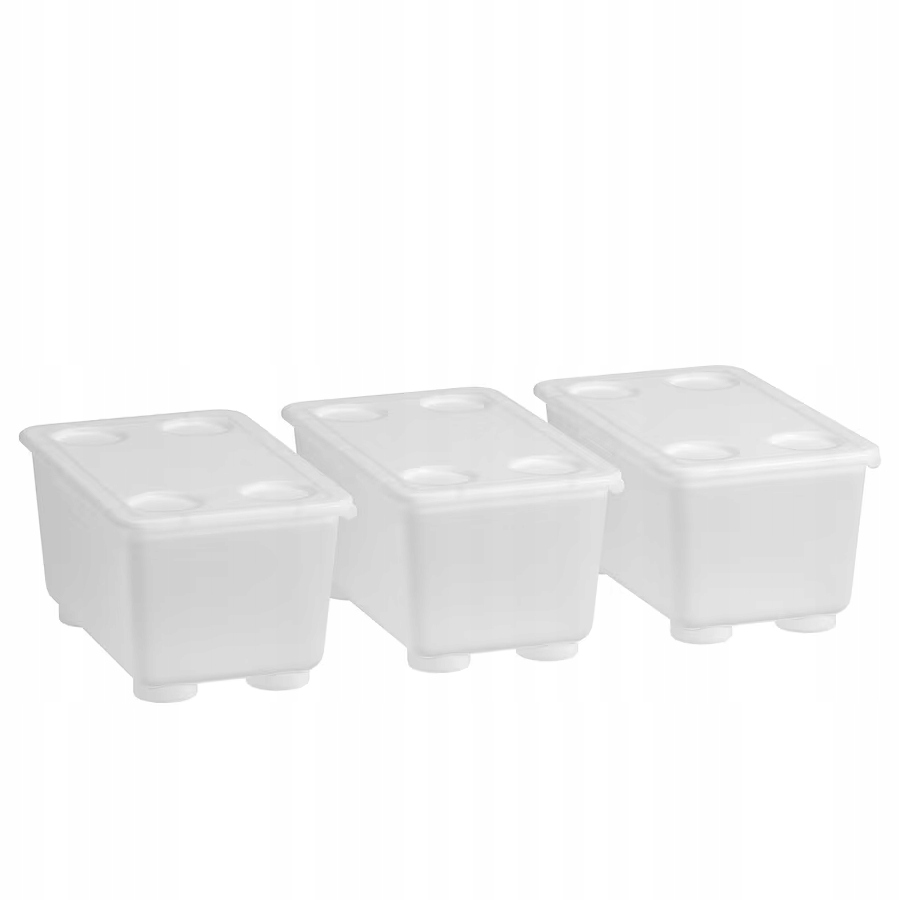

Ikea Glis pudełka na różności drobiazgi 6148