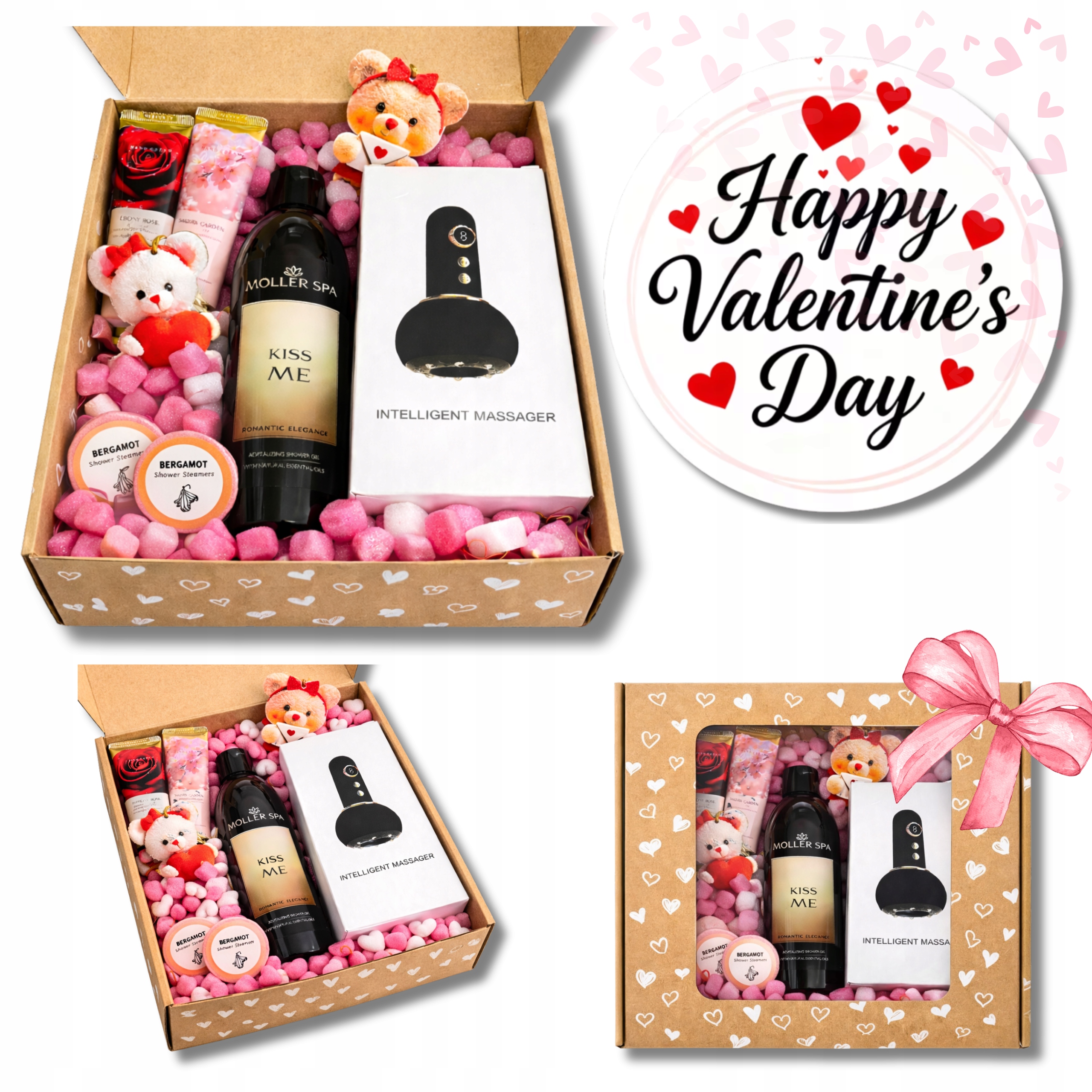 Pečující sada pro ženy Spa Masáž Ideální Dárek k Valentýnu