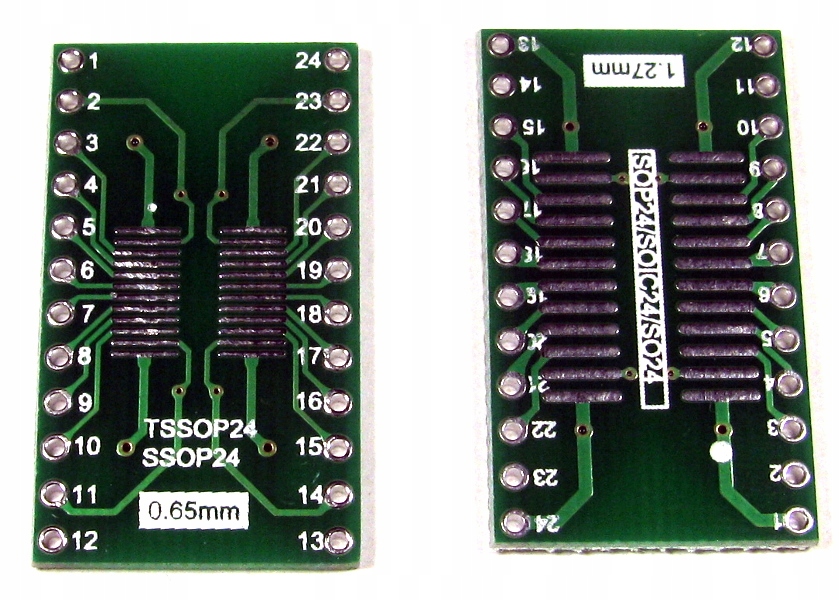 

Płytka adapter SOP24/SOIC24 do DIP24 2szt