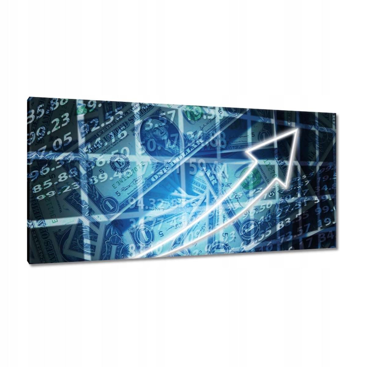 Obrazy 115x55 Kurz dolaru Usd