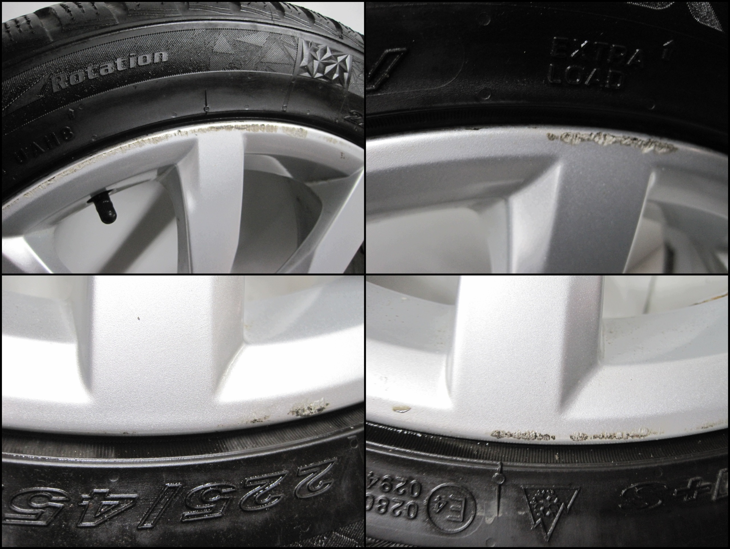 wheels discs tyres VW Golf 7 VII 5G0 R17 M+S 6MM