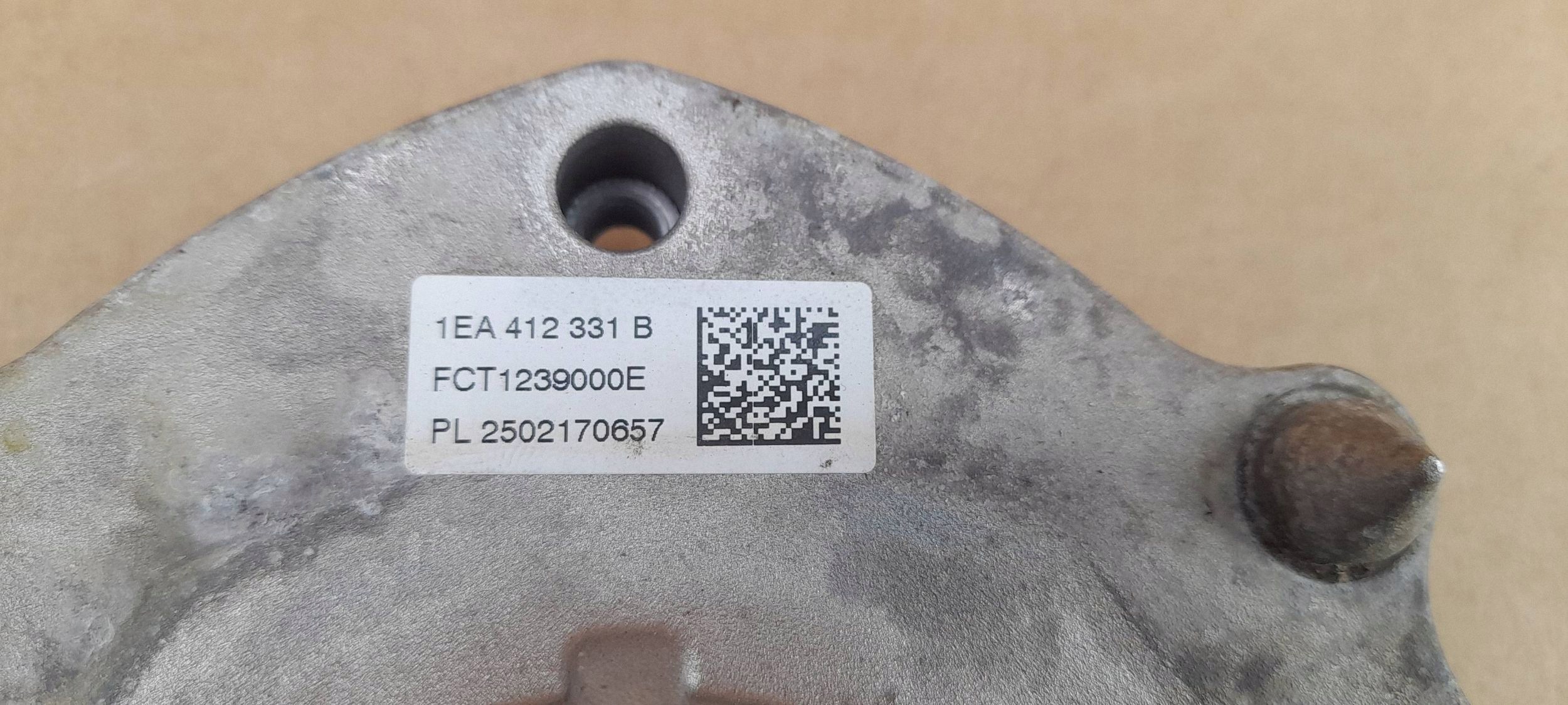 airbag tlmiča predného Volkswagen ID.3 1EA412331B