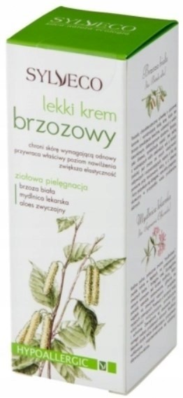 Sylveco lekki krem brzozowy do twarzy 50 ml
