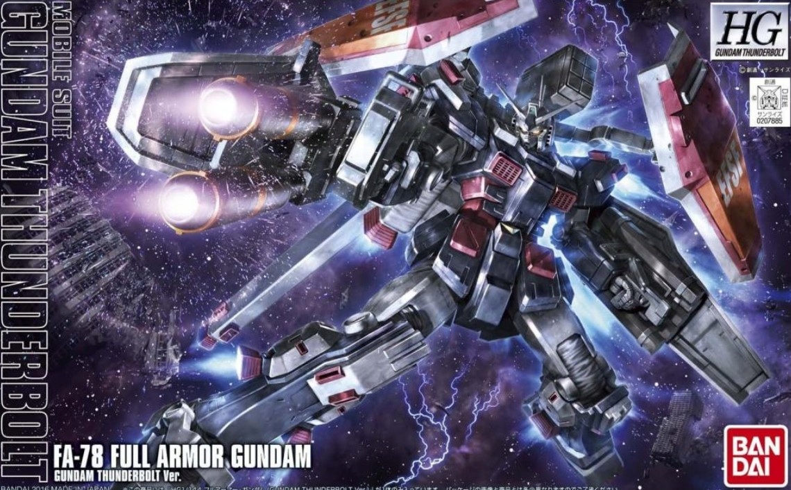 Gundam Model stavebnice Vysoce kvalitní Gundam Thunder v plném brnění. 1/144