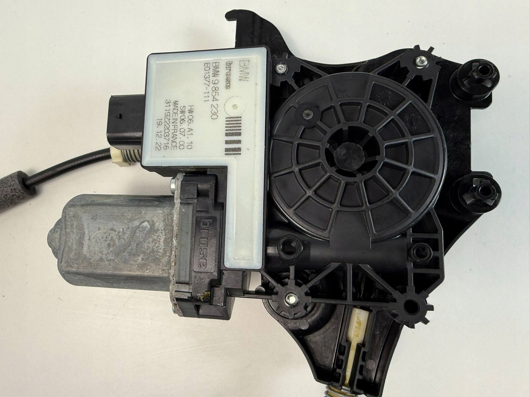 BMW i4 4 G26 9854492 5A41AD2 9854230 lift right front windows