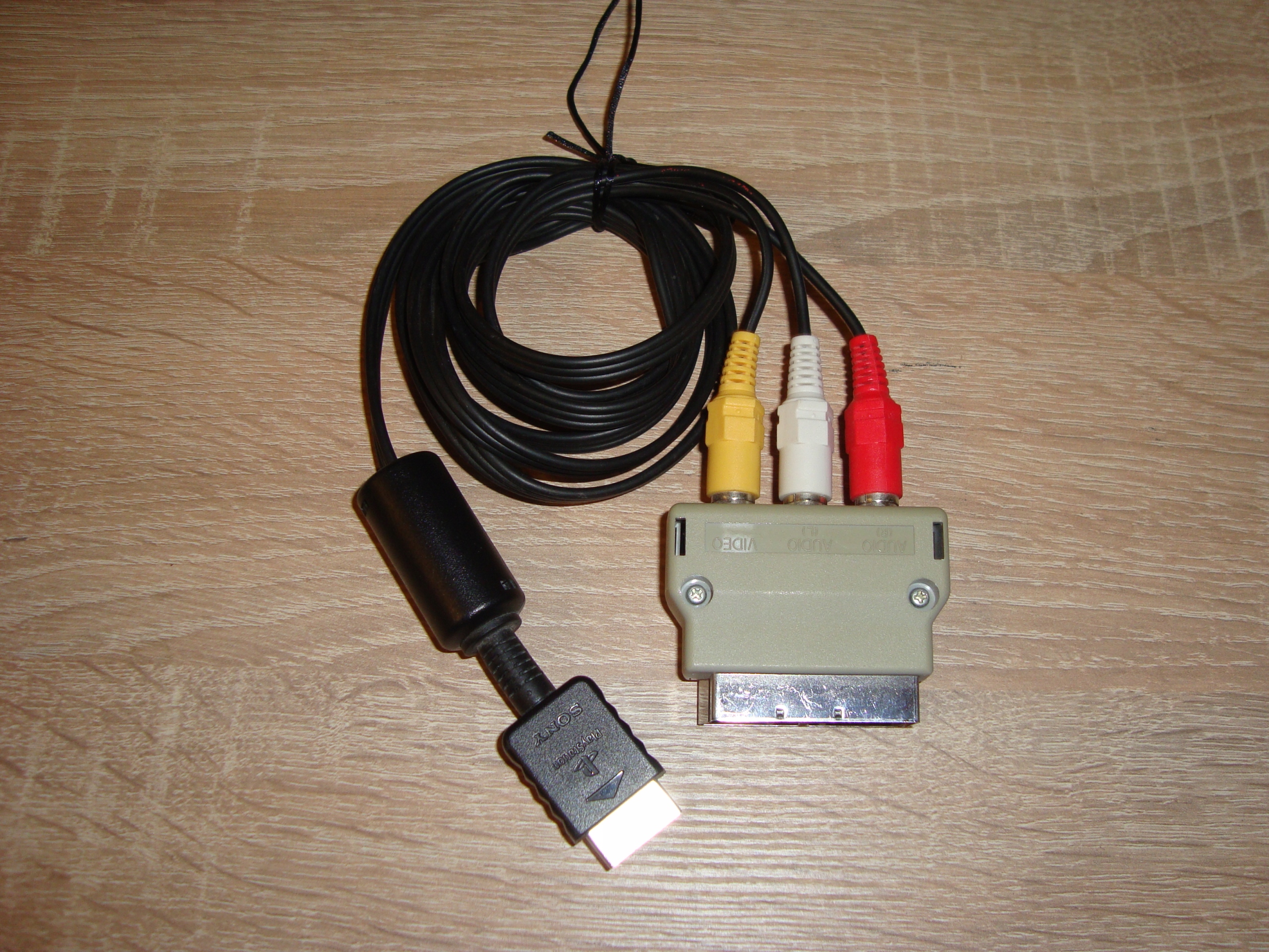 KABEL AV SONY PlayStation PSX PS2 PS3