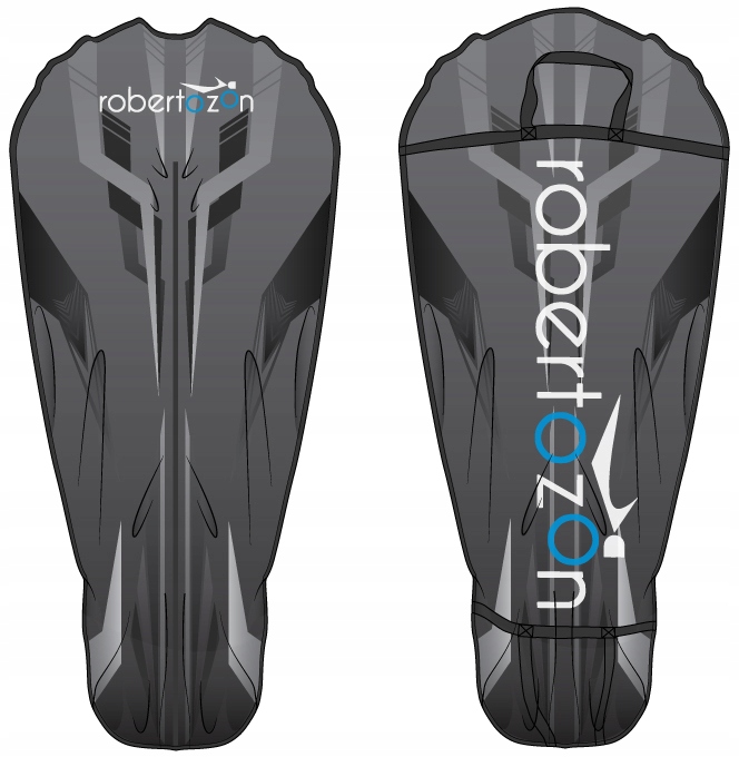 Prémiový obal na motocyklovú kombinézu čierny Black Robertozon Xzone