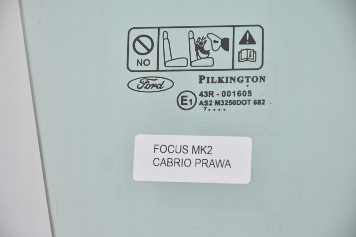 window door front right FORD FOCUS MK2 CABRIO