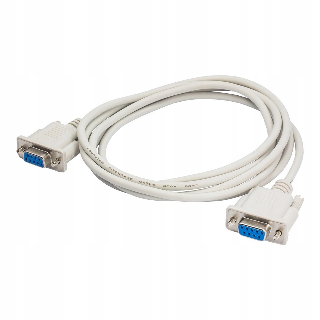 Kabel Akyga AK-CO-04 (RS-232 F RS-232 F; 2m; kol