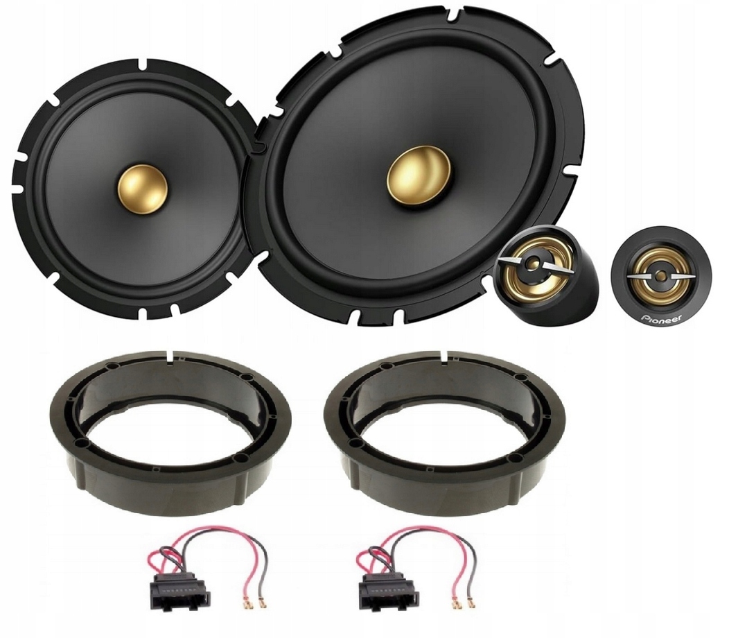 165mm reproduktory Vw Golf 4 5 6 Polo Passat B5 Bora Scirocco Pioneer TS-A1601C