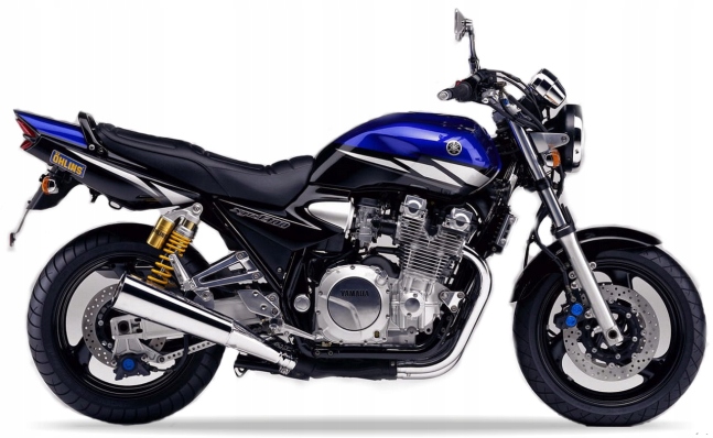 Samolepky Juula Pro Yamaha Xjr 1300 2003 Modré C