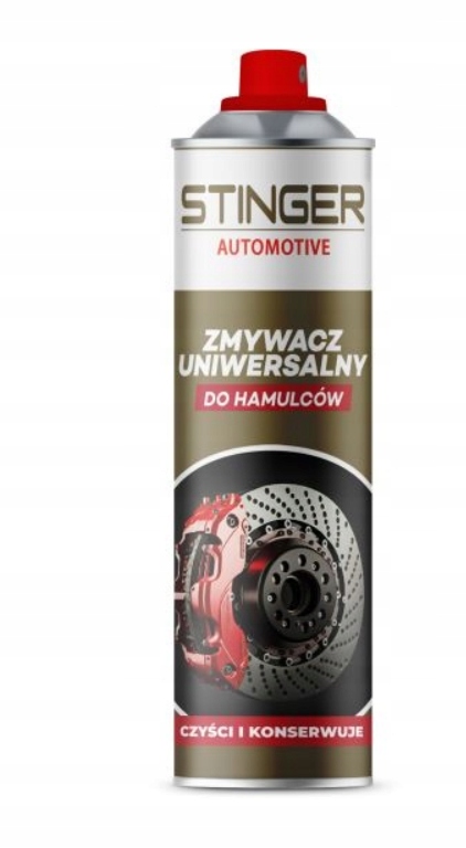 Zmywacz Uniwersalny do Czyszczenia Hamulców I Tarcz Spray 500 Odtłuszczania