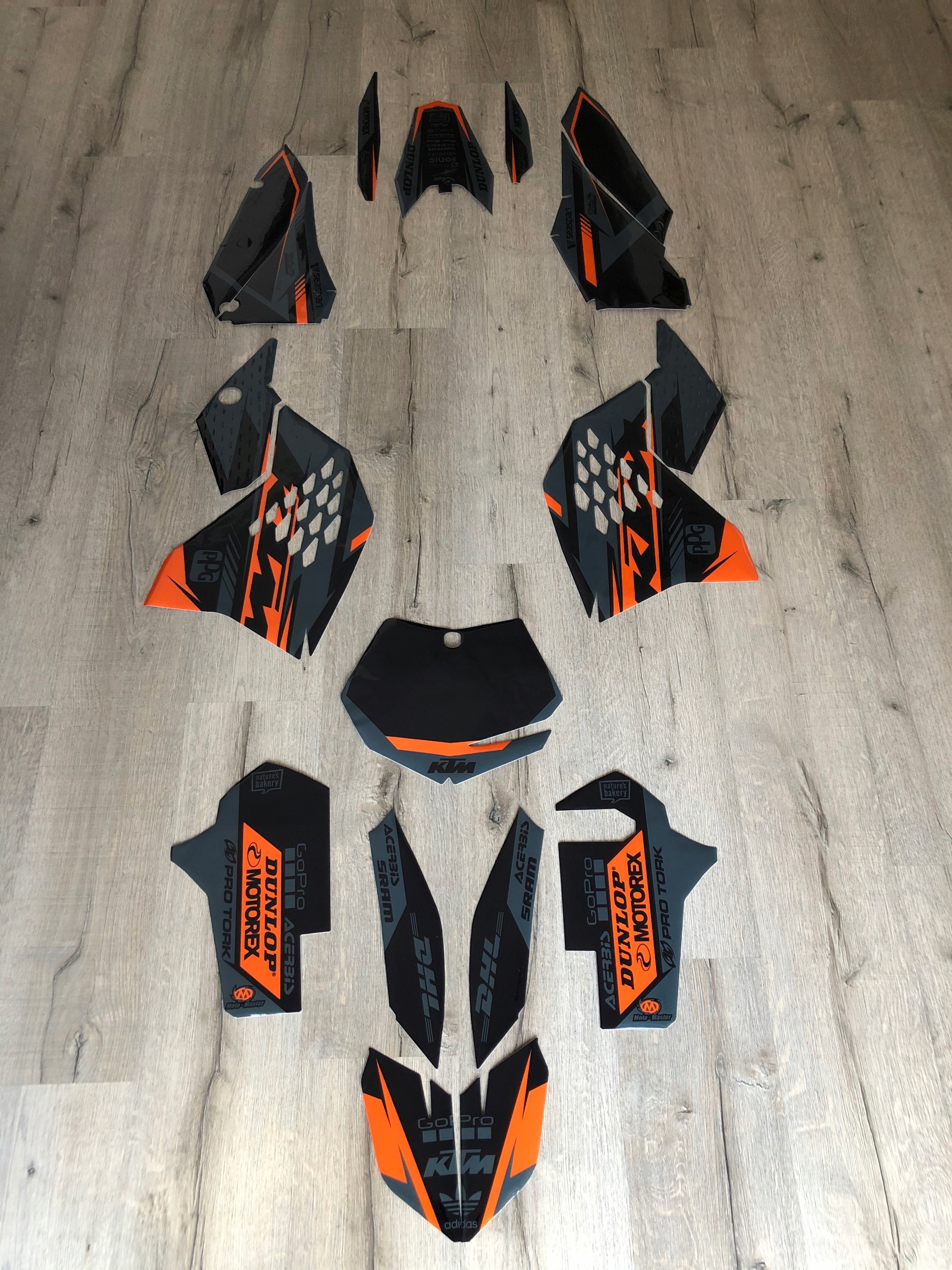 Ktm Sx Sxf 07-10 dyha Black z Italie Cubamoto