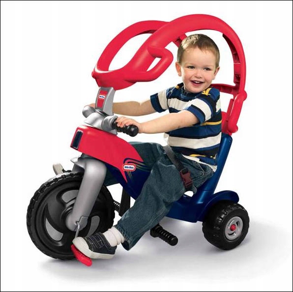 Little Tikes 601835 Skuter Cozy Cycle Rowerek Trójkołowy Rośnie z Dzieckiem