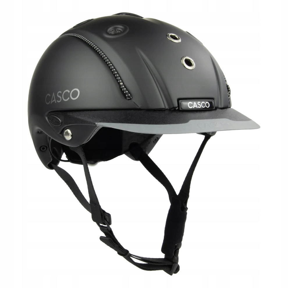 Jezdecká přilba Casco Mistrall Prime black nastavitelná černá S (50-54)
