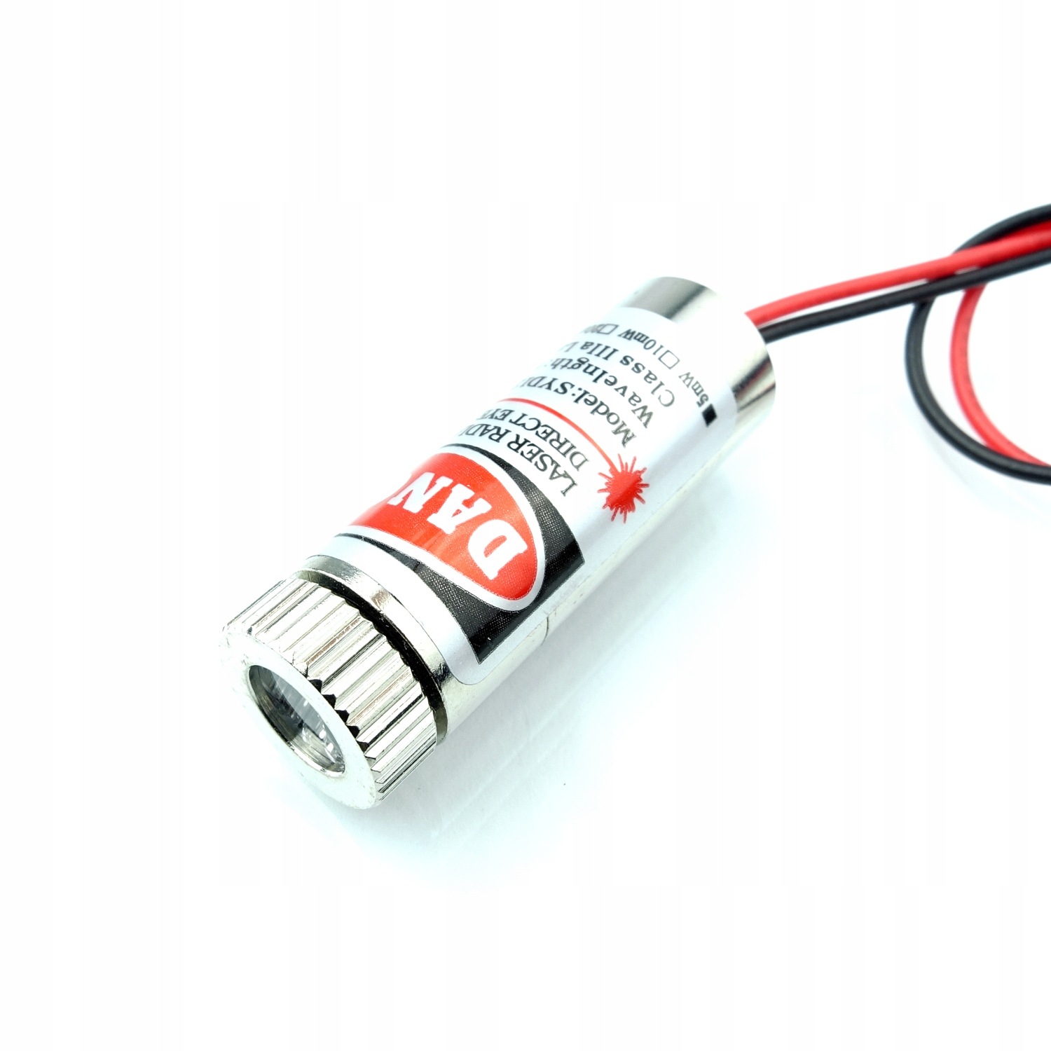 

Dioda laserowa 650nm 5mW czerwona 5V laser krzyż