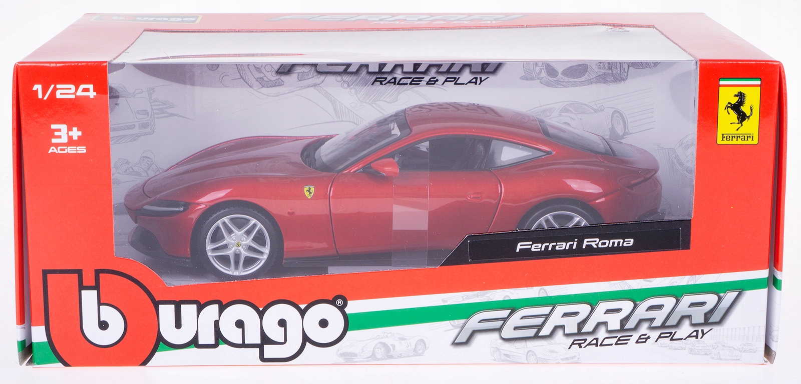 

Ferrari Roma 1:24 model Bburago 18-26029