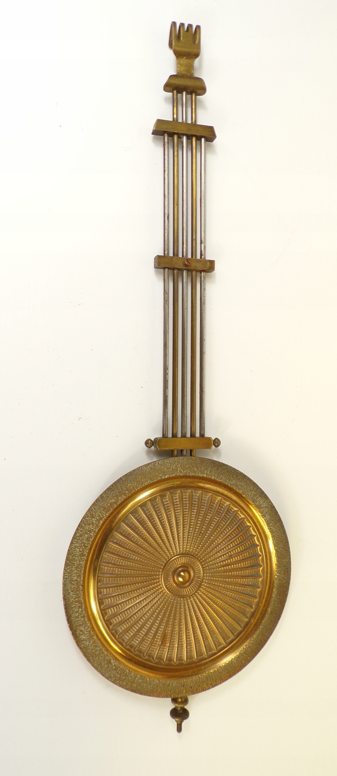 WAHADŁO RUSZTOWE ZEGARA WISZĄCEGO DO RENOWACJI 34,5 CM NR 630B