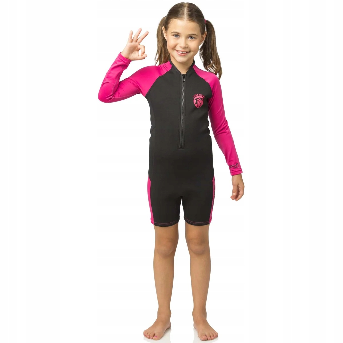 Neoprenová pěna s dlouhým rukávem Cressi Little Shark Shorty Jr 11/12