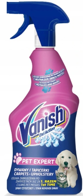 

Vanish Oxi Action Pet Expert Odplamiacz 500ml