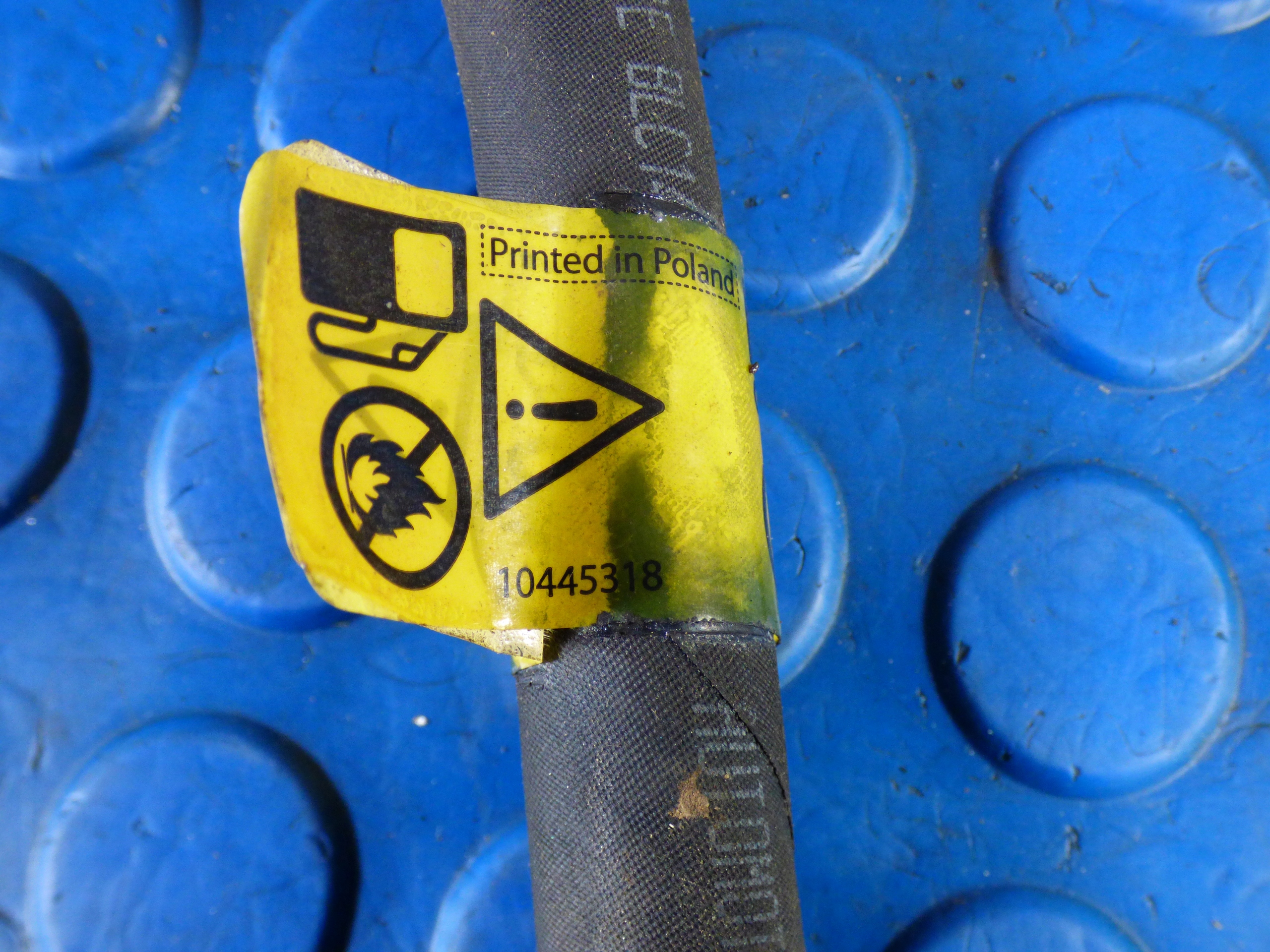 fuel line OPEL ASTRA K V 1.5CRDI LIFT