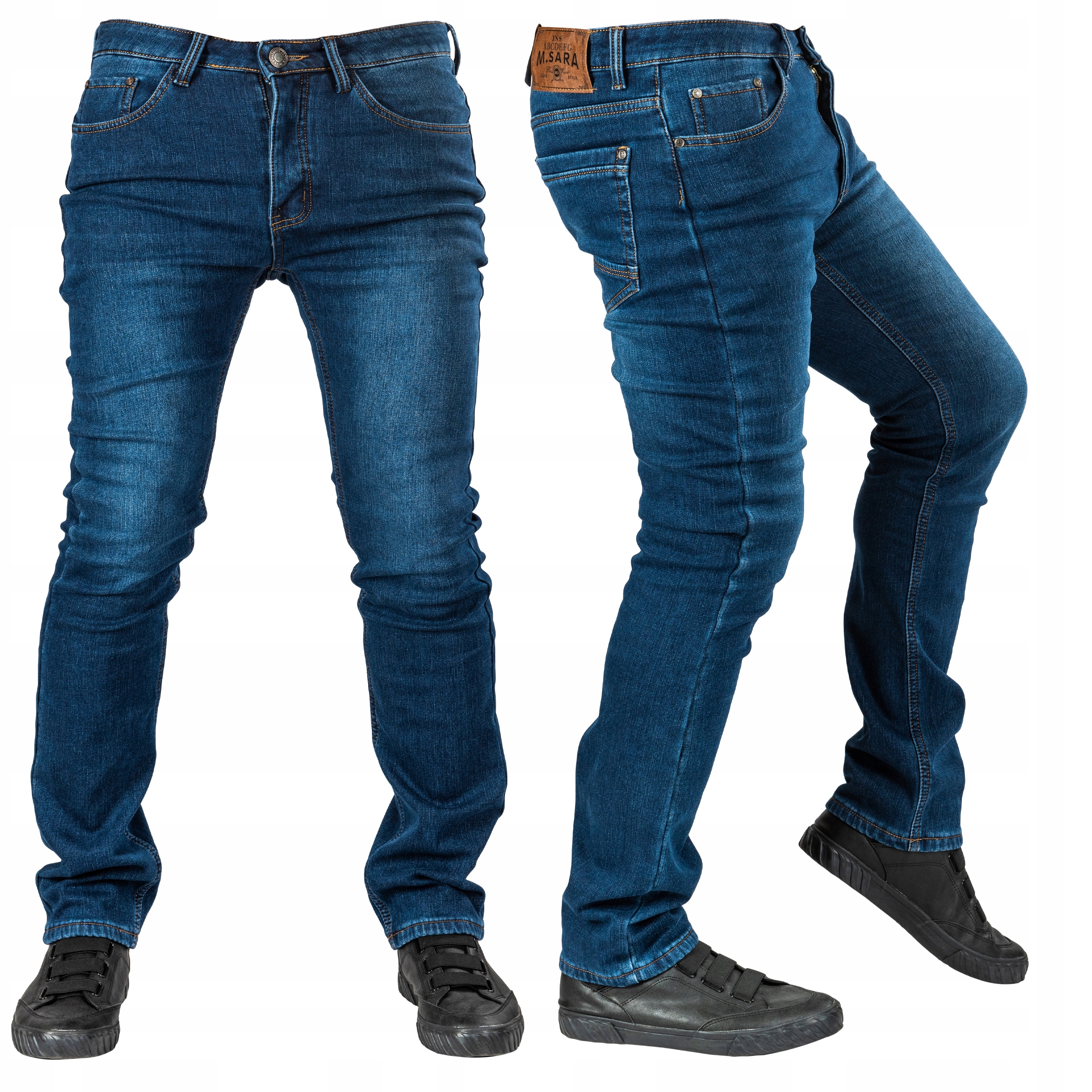 

Spodnie męskie Jeans Ocieplane Foldi r.34