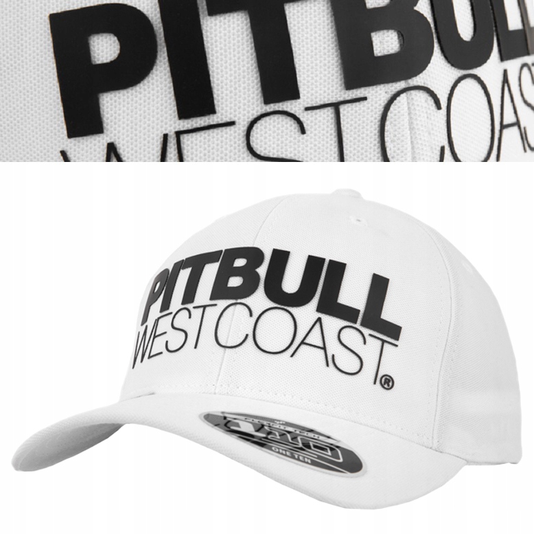 Pitbull kšiltovka bílá velikost univerzální