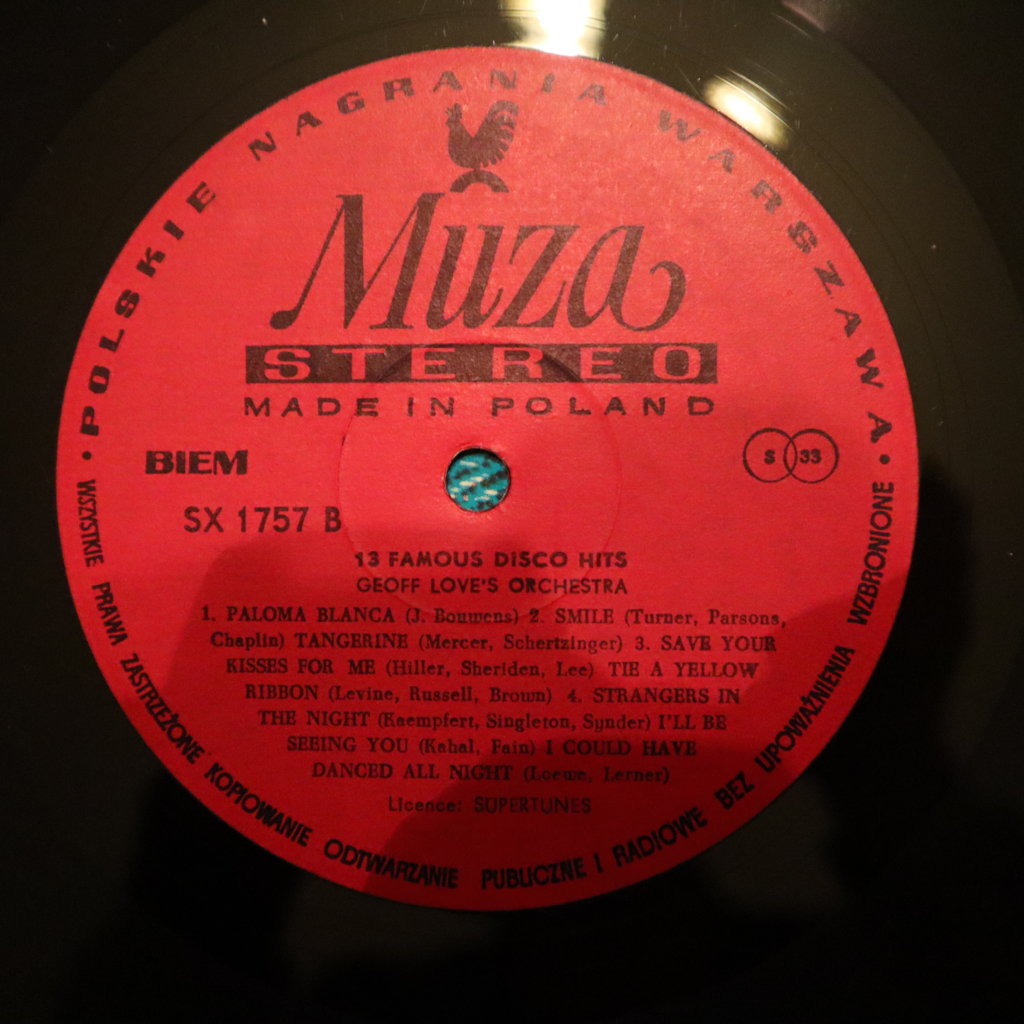 13 FAMOUS DISCO HITS Gatunek składanki