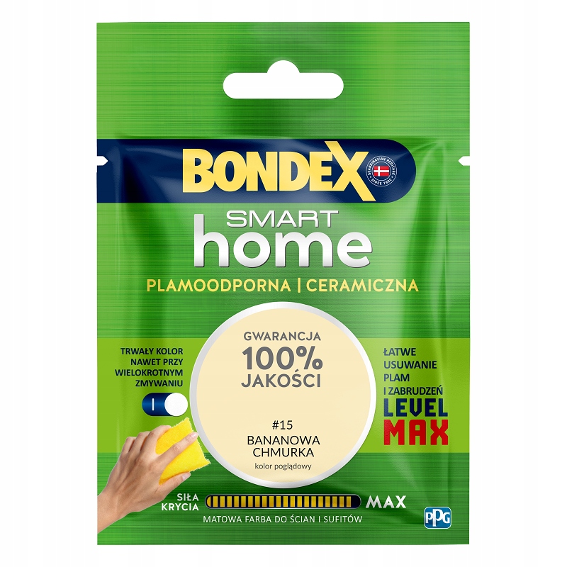 

Tester Bondex Smart Home bananowa chmurka 0,03L