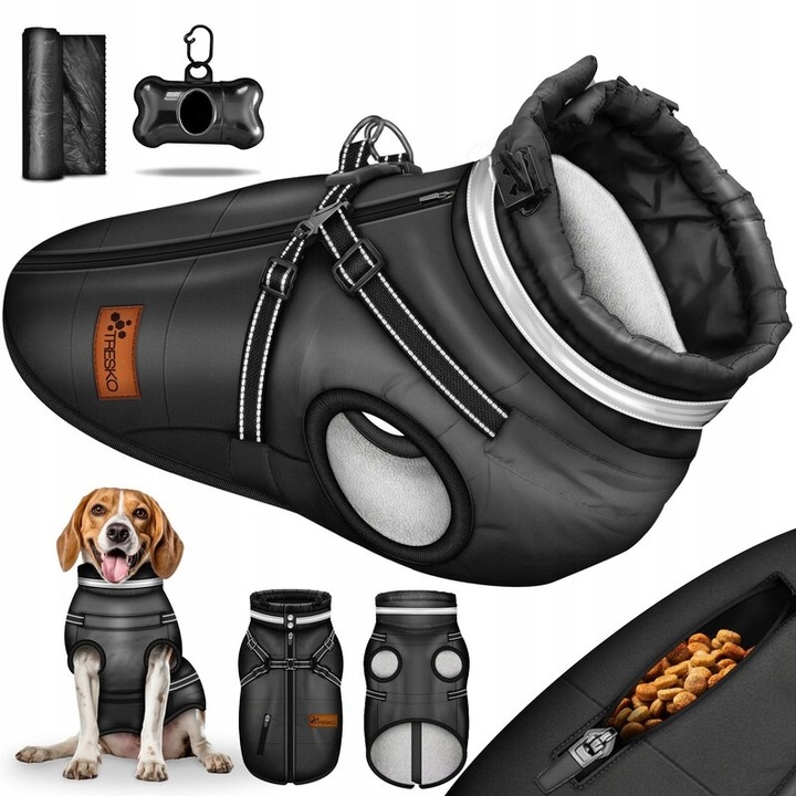 Levně Bunda Tresko černá M