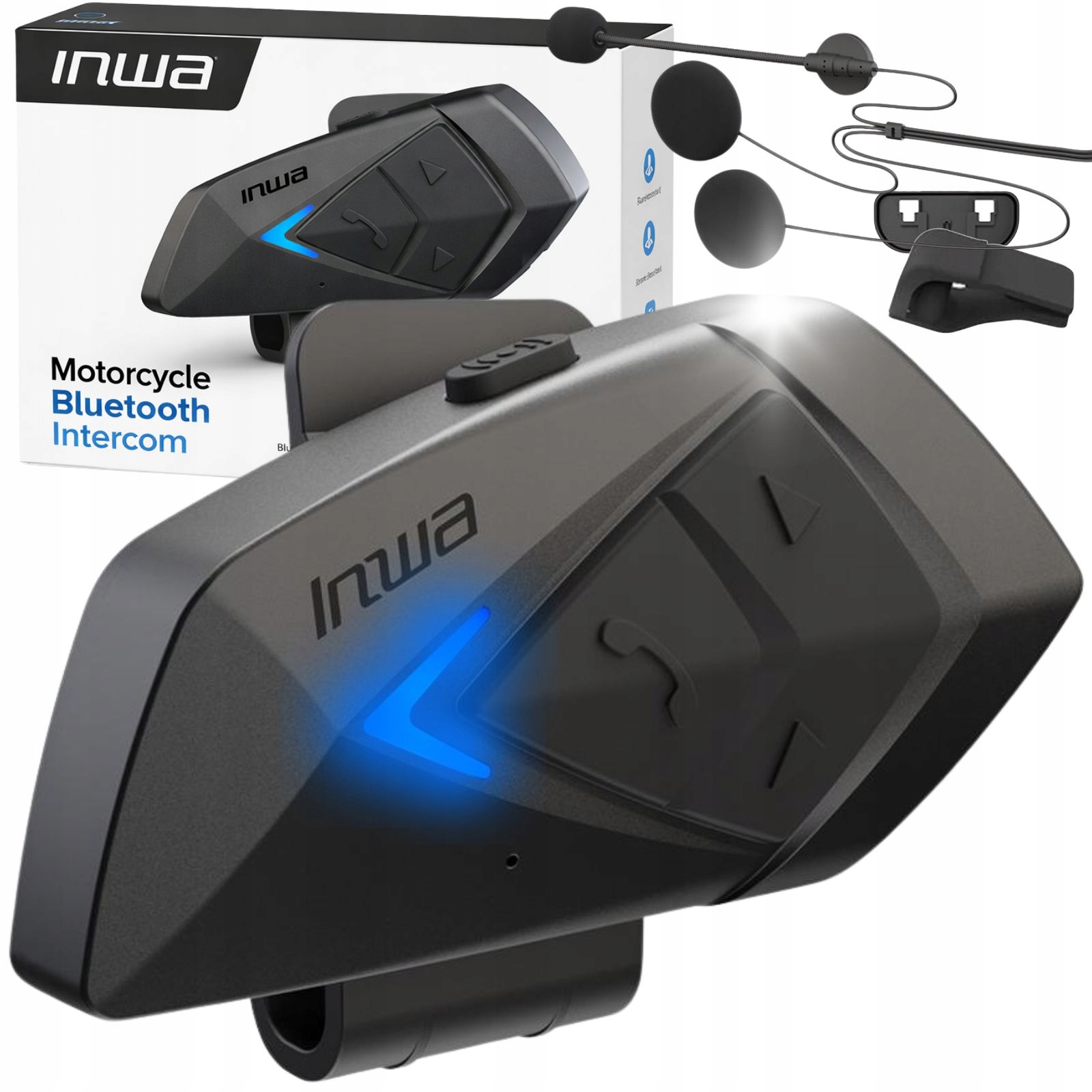 Motocykový Interkom Bluetooth Na Mesh Sada 6 Osôb V Poľštine Konferencia