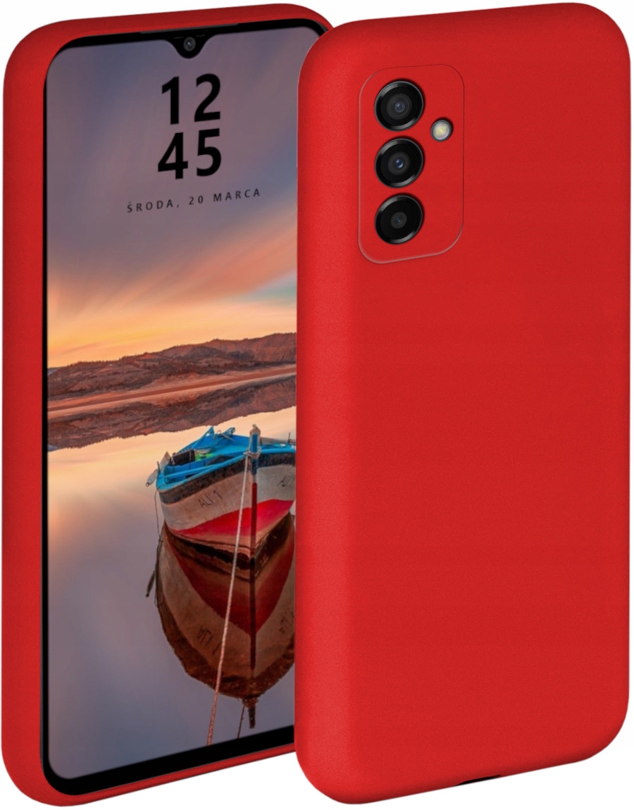 

Etui Liquid Silicone Do Samsung M23 5G 2x Szkło