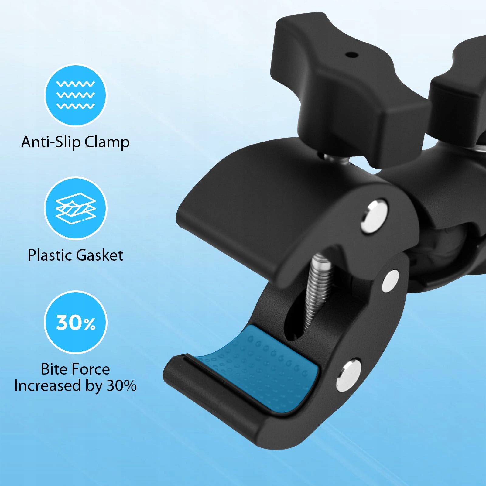 JAOGAUS Uchwyt Motocyklowy Zestaw Do Fotografii Kompatybilny Z Insta360 — miniatura 5