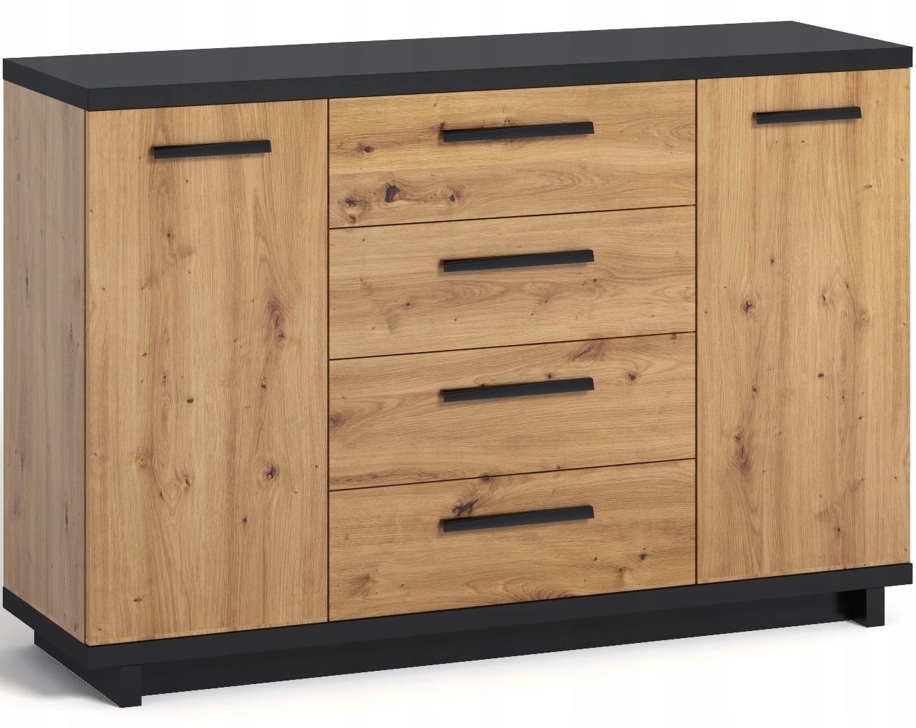 meble INES K2D4SZ komoda z szufladami do sypialni