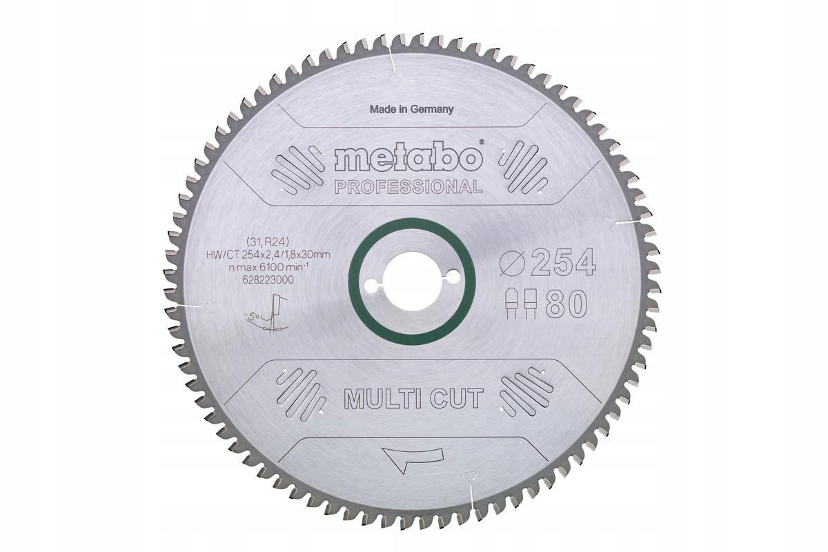 Metabo Kotoučová Pila Fz/tz 254x30x80z Multi Cut Professional