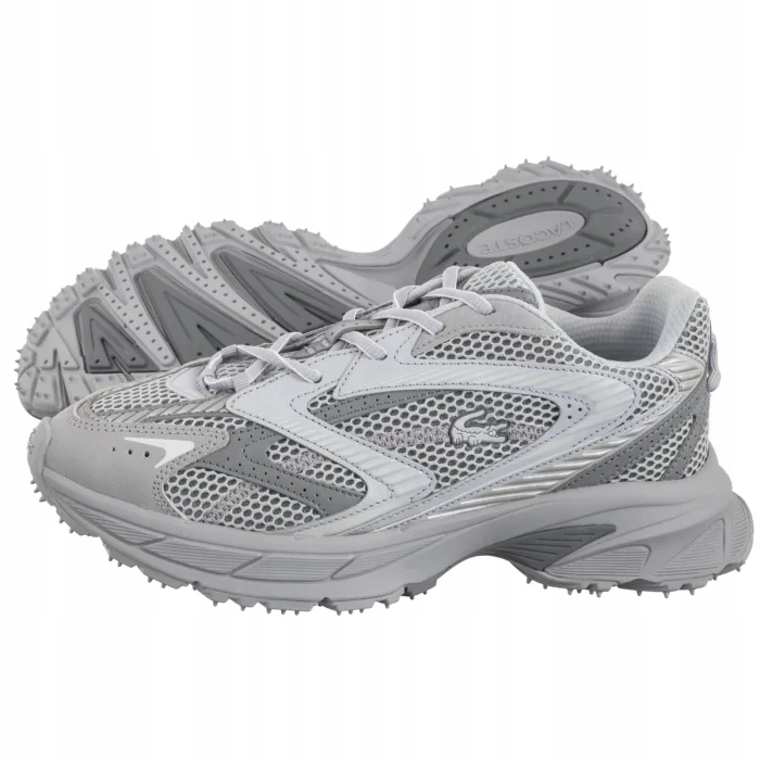Sportovní boty Lacoste L003 Neo Shot 125 1 Sma Lt Gry 749SMA0006 Šedé