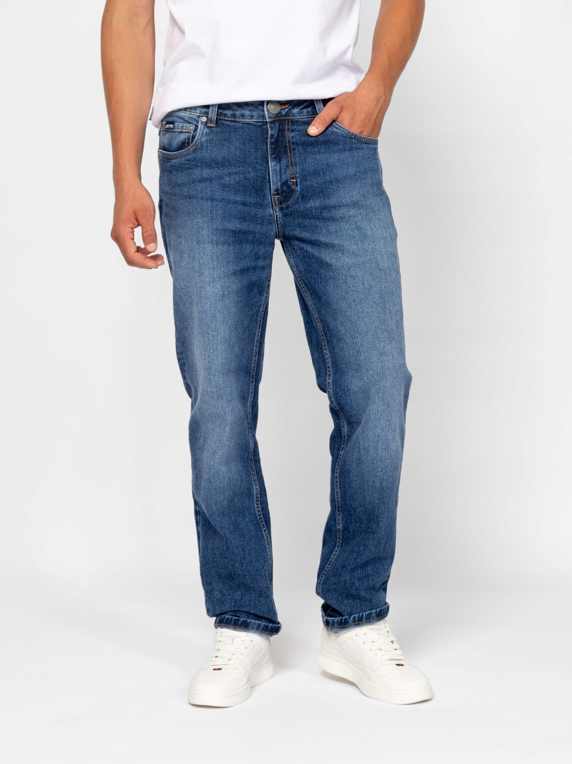 Heavy Tools Pánské Džíny Fever Denim Modré 30