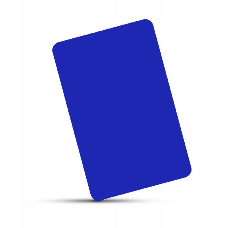 Karta zbliżeniowa RFID 125 kHz TK4100 KOLOR BLUE