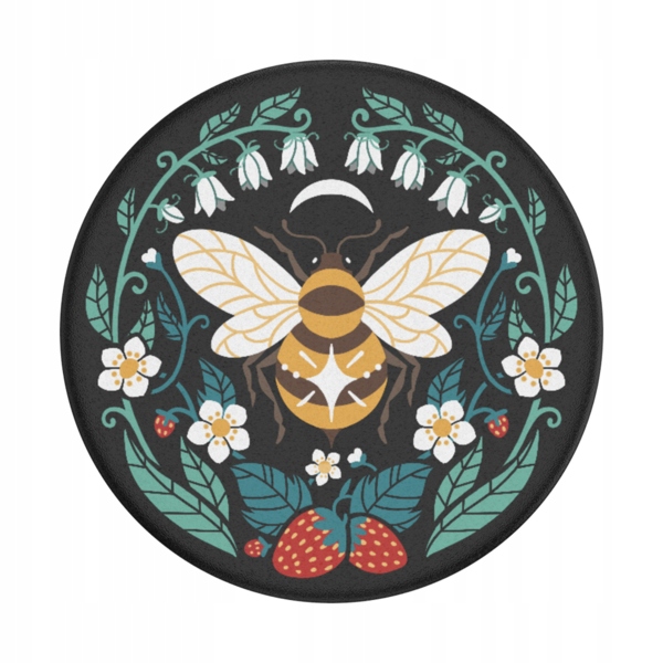 Uchwyt na palce wielokolorowy do telefonu podstawka