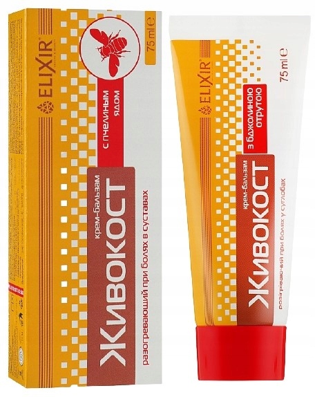 

Żywokost krem z jadem pszczelim na stawy 75ml