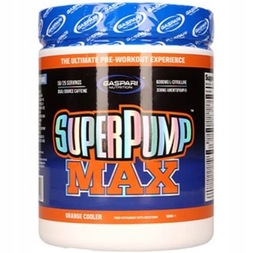 Gaspari Nutrition Pump Max předtréninkovka 500 g pomeranč
