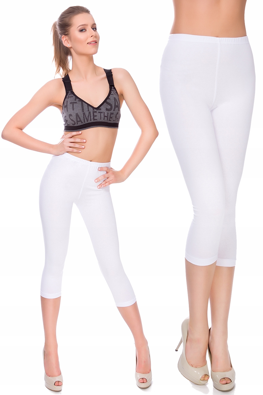 

Legginsy Getry Bawełniane MIX Kolorów 3/4 6XL