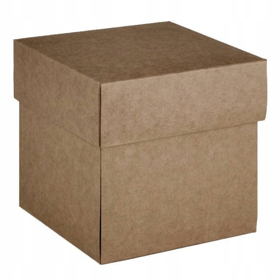 Pudełko exploding box kraft 10x10x10