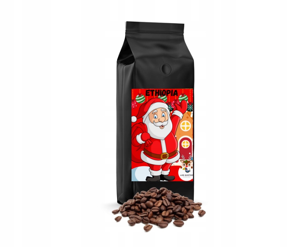 Levně Etiopská kávová Káva 1kg Vánoce