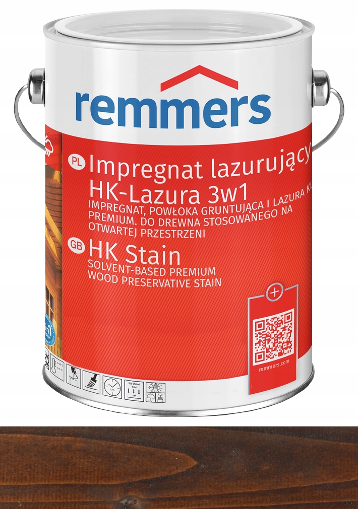

Remmers Hk-lasur impregnat drewna 0,75L Palisander