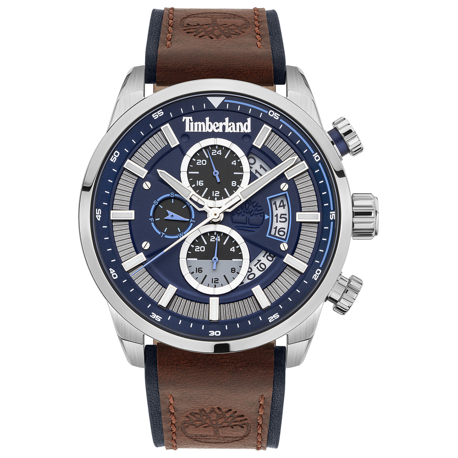 Pánské Hodinky Timberland TBL.TDWGF2102602, hnědý pásek